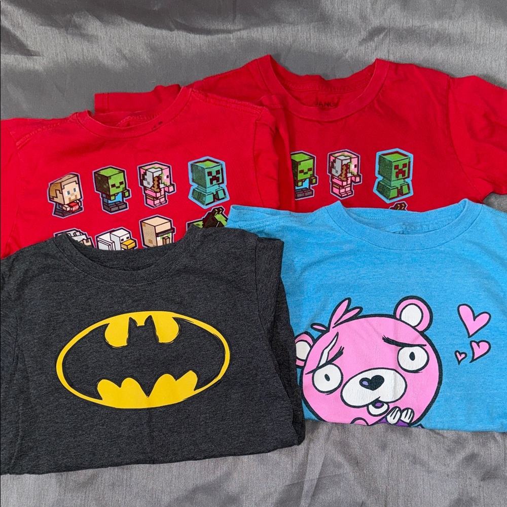 Bundle of 4 Kids Graphic T-Shirts